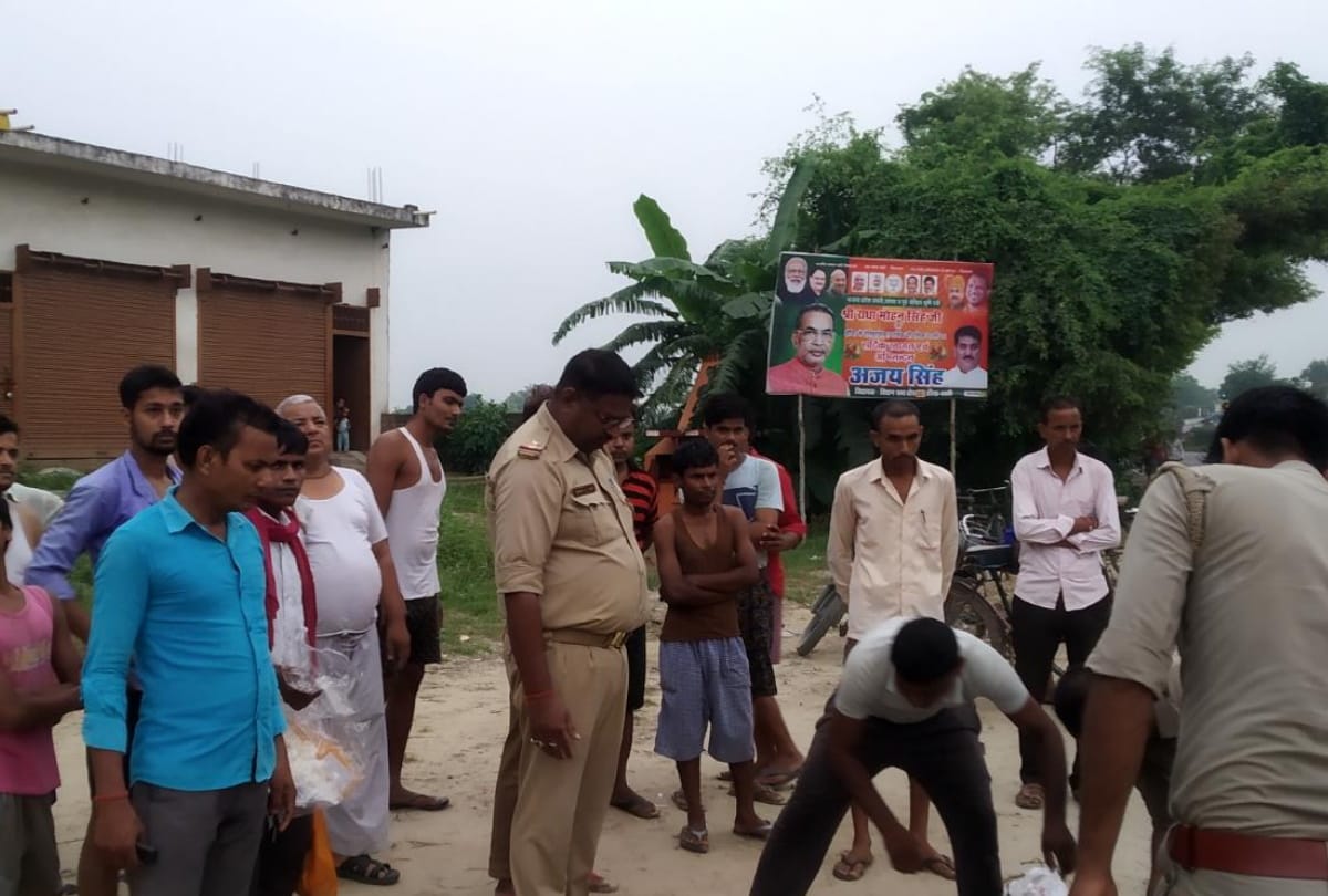 Labour died in road accident at basti