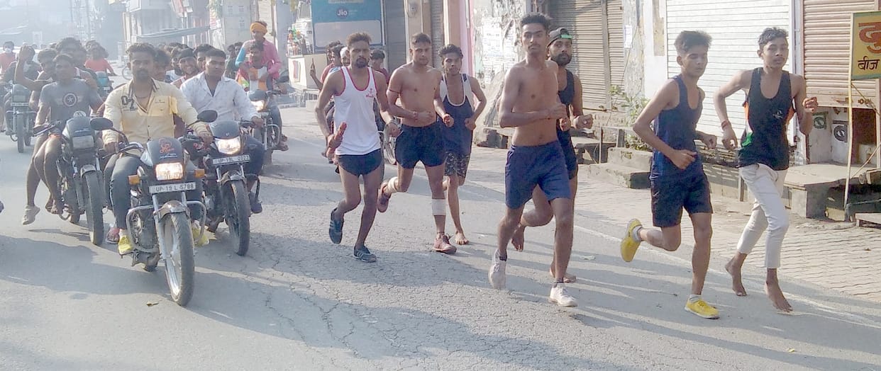 Dak Kanwariyas going to Haryana passed through Shamli