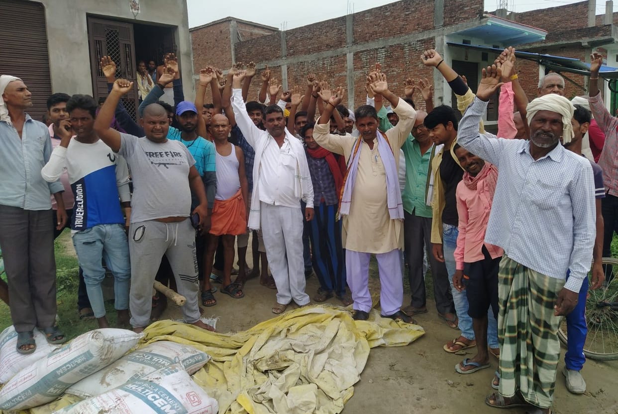 Angry villagers held laborers hostage