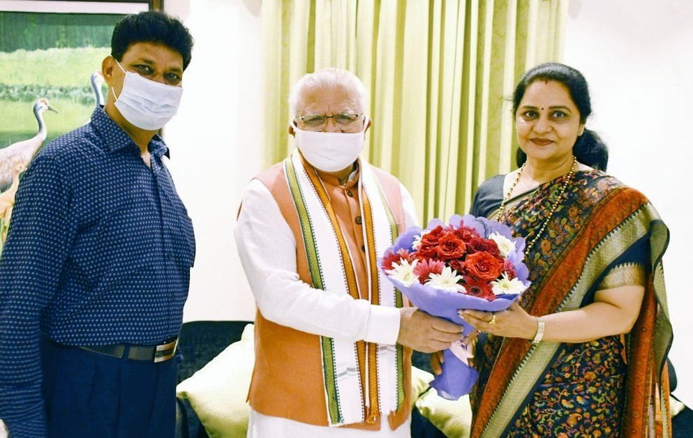MP Duggal discusses with CM for development works in Lok Sabha constituency