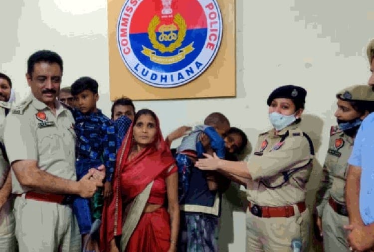 Ludhiana Police recovered two kidnapped children from Uttar Pradesh