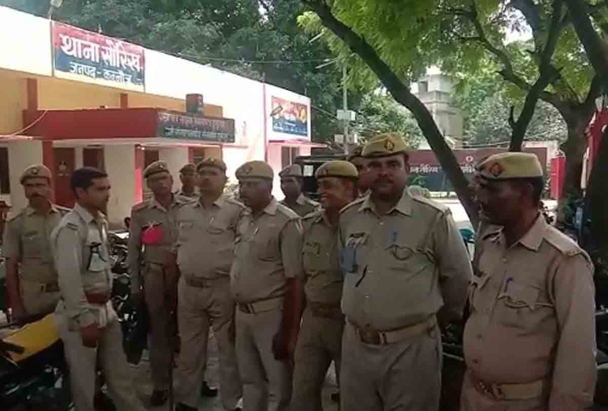 Kannauj: SHO abused jawan doing guarding duty, PRD and Home Guard jawans created ruckus
