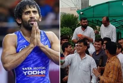Family had left village after selection of wrestler Bajrang Punia in SAI Center in Sonipat