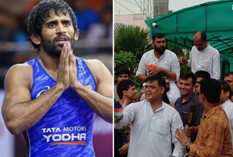 Family had left village after selection of wrestler Bajrang Punia in SAI Center in Sonipat