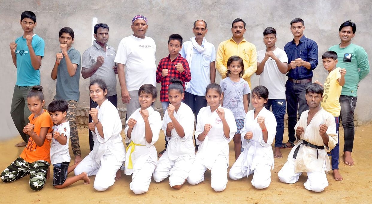 15 selected for state level karate championship