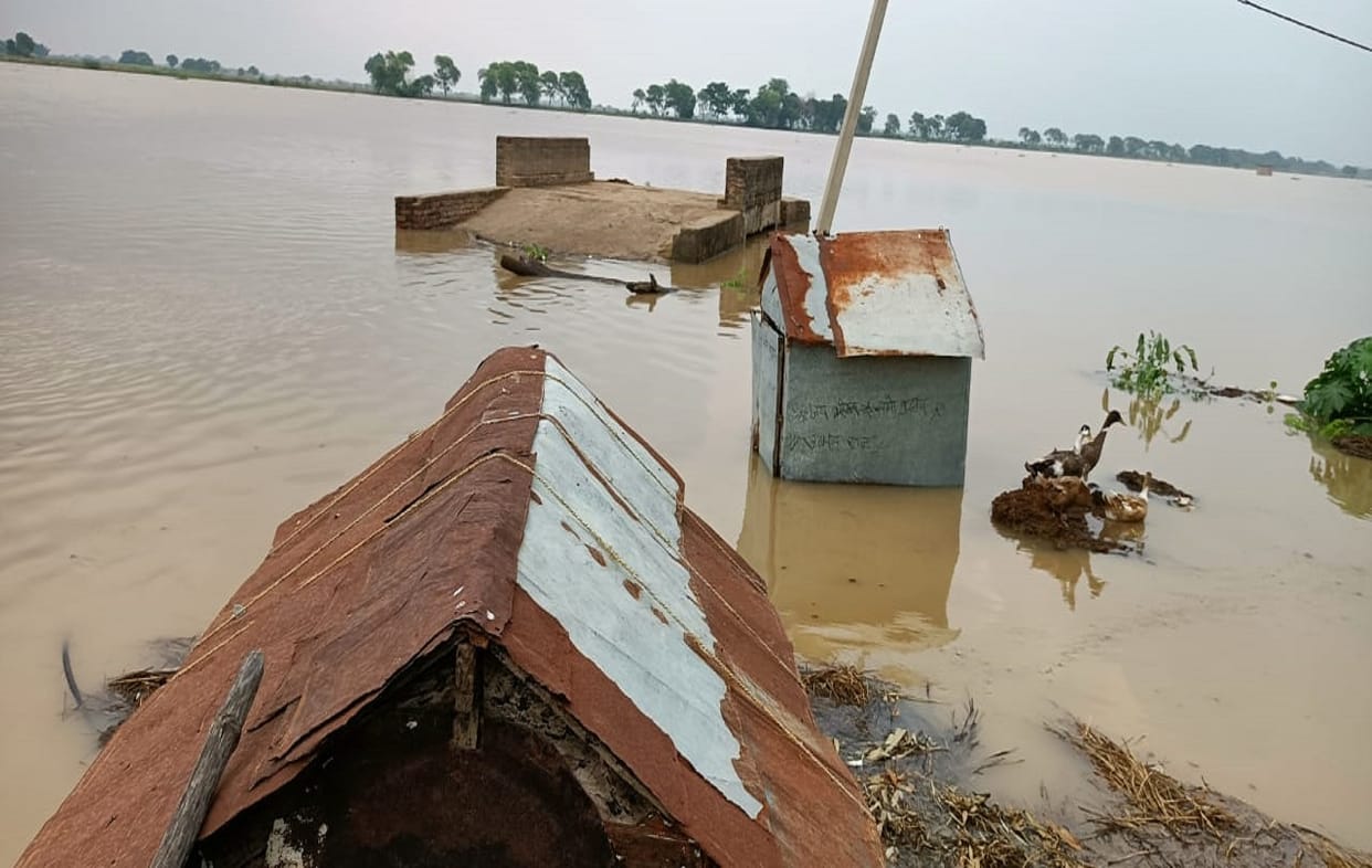 situation Deteriorating in ghazipur after Ganga flowing above danger mark doubts of destruction in coastal areas