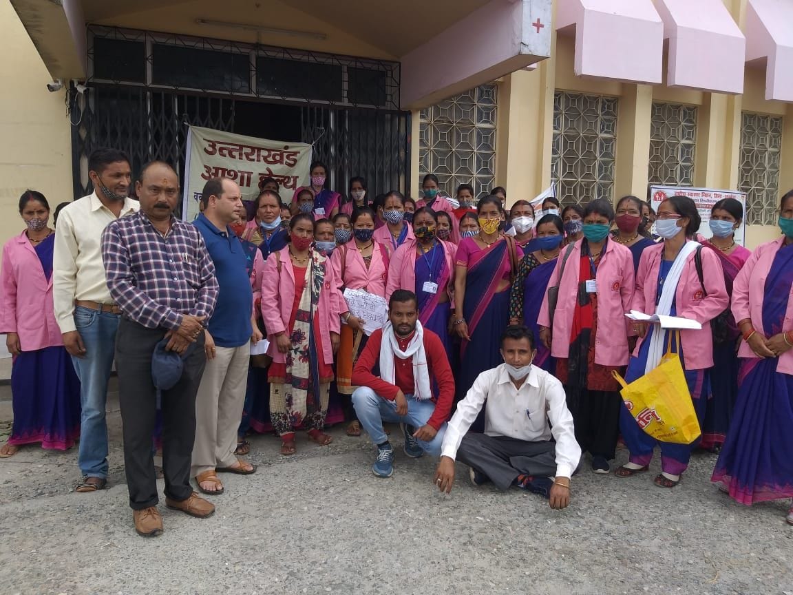 Agitation by asha in Almora
