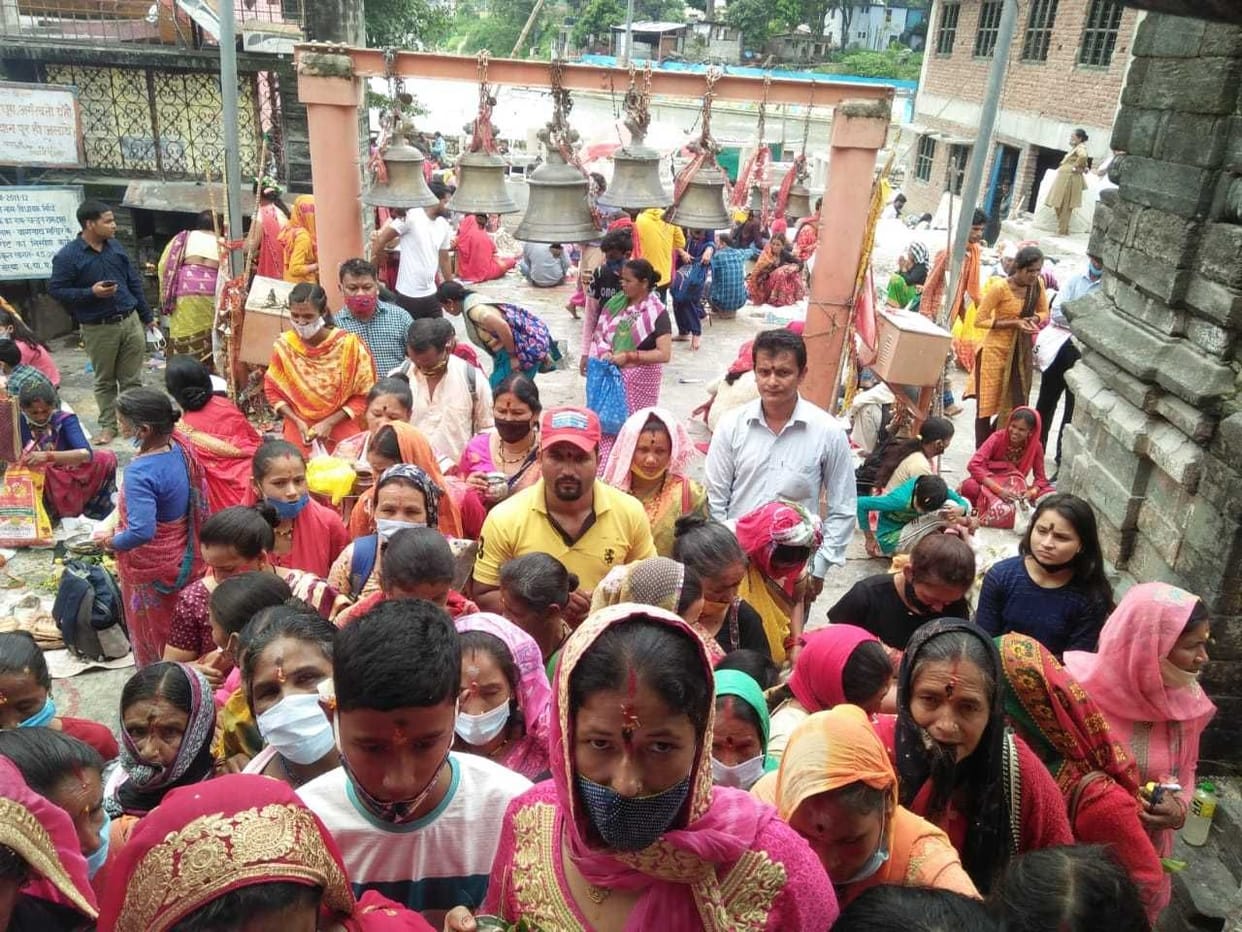 Sawan chaturdashi pujan in Bageshwar
