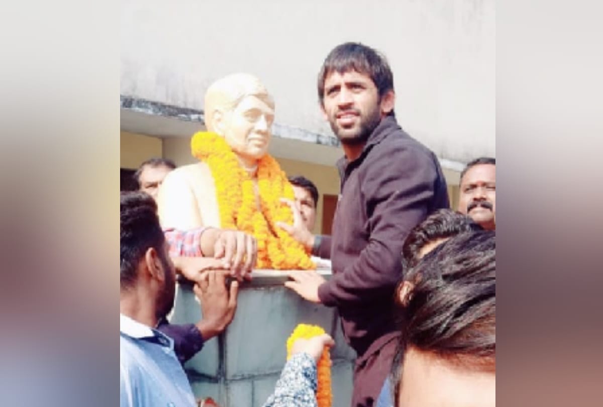 Olympics 2021 Bajrang came to Gorakhpur to participate in State Wrestling Championship