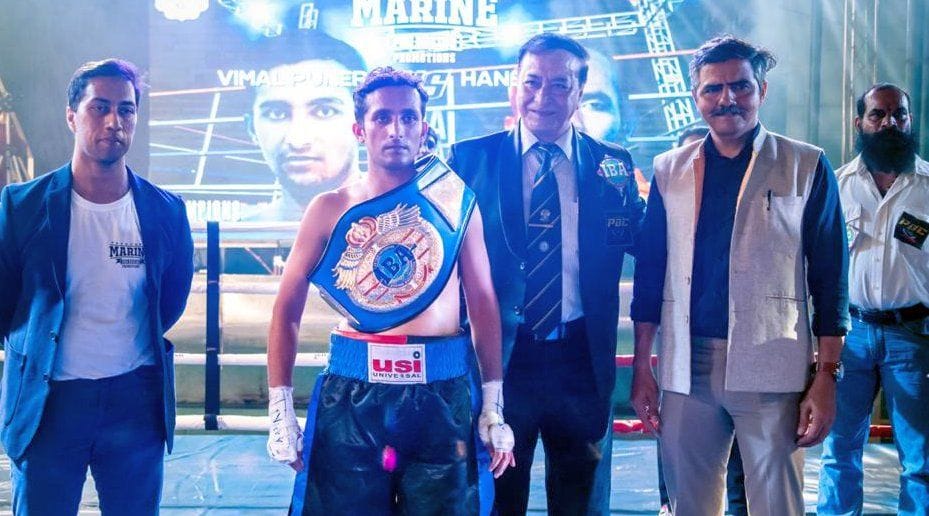 Vimal wins IBA Asia Boxing title in Pithoragarh