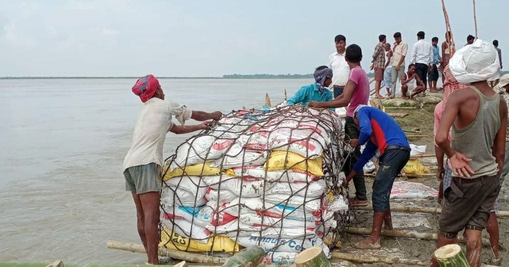 Seven families left home due to fear of erosion