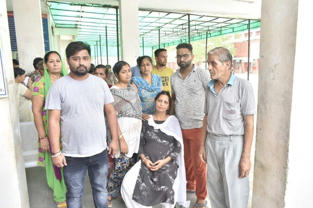 Married and 5 month old son dies in suspicious circumstances