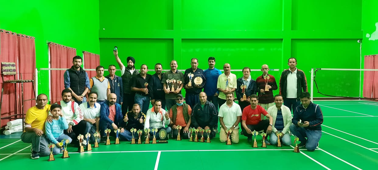 Sunny, Jitendra and Ishwar champion in singles matches of badminton