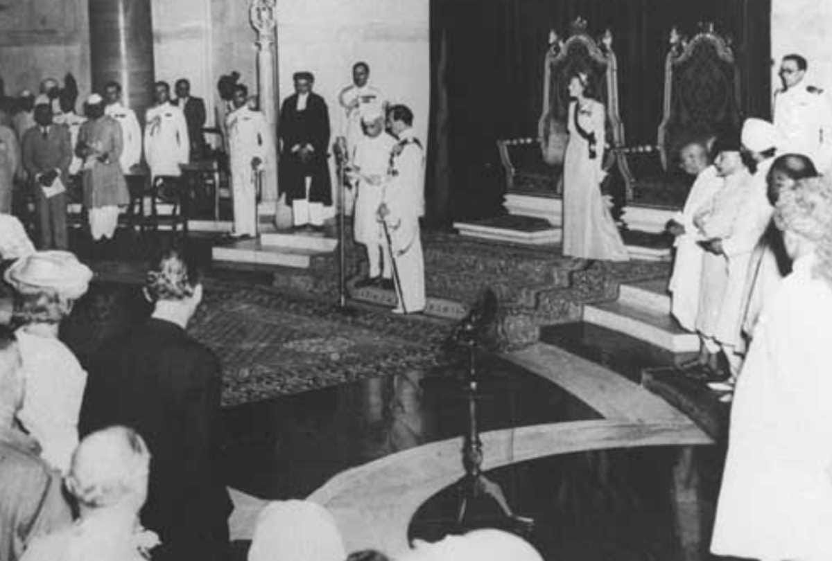 Picturs of India's First cabinet after independent