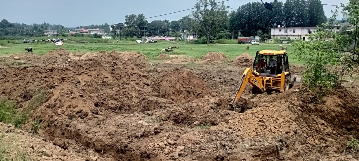 Construction of much awaited multipurpose stadium started in Nurpur