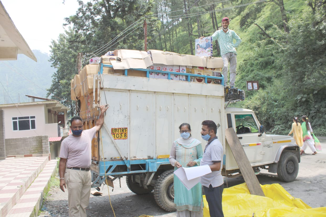Defects found in e-way bill, fine for vehicle owners, State Tax and Taxation Department took action on Bharmour-Pathankot National Highway
