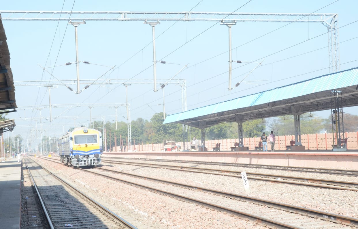 Train for Delhi ran on Dadri rail tracks after 24 years