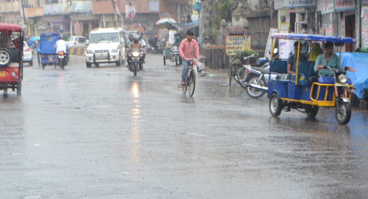 Trouble with one hour's drizzle in the morning