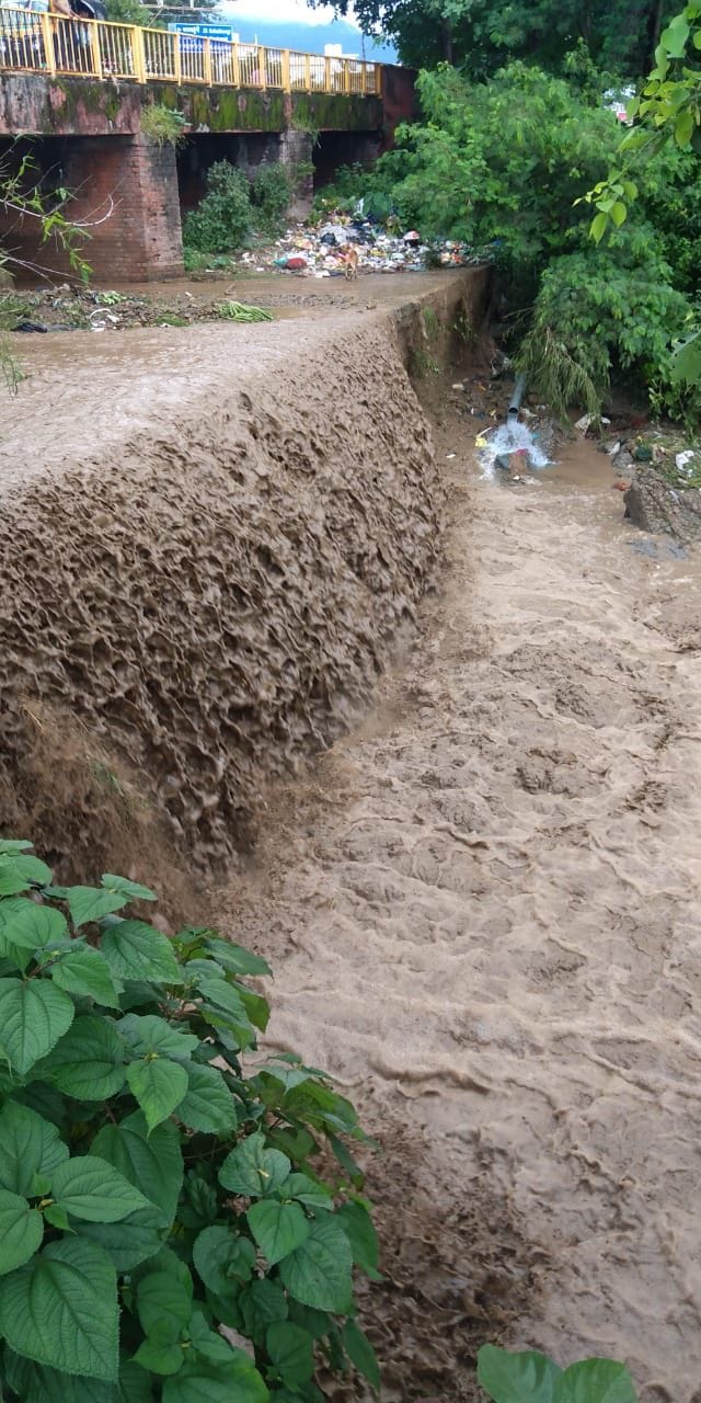 Main drinking water line broken due to ruckus