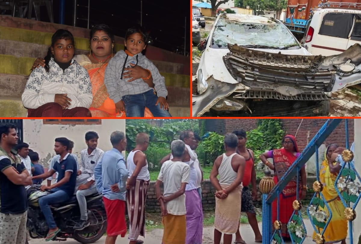 Five people including mother two children died in road accident at mau