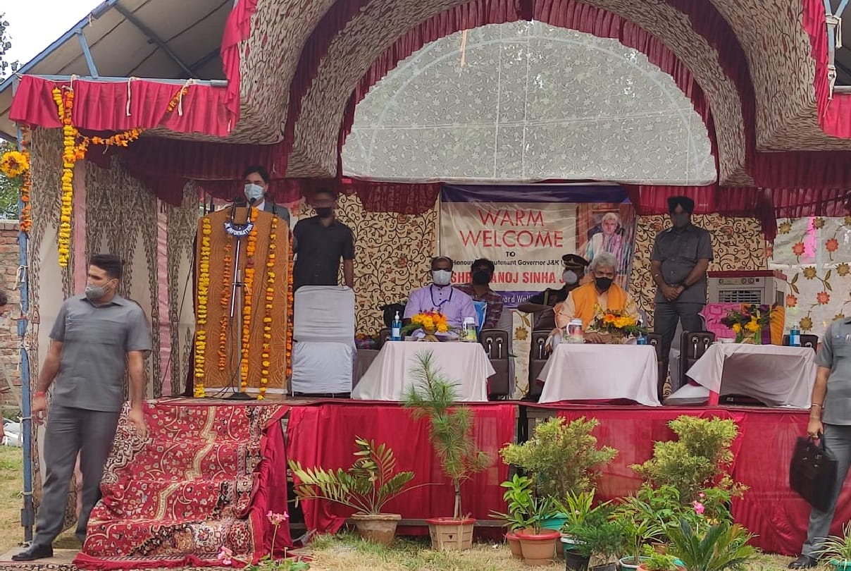 Kashmir is land of Sufi saints there will be no mercy for terrorists and their supporters said Lt Governor manoj sinha