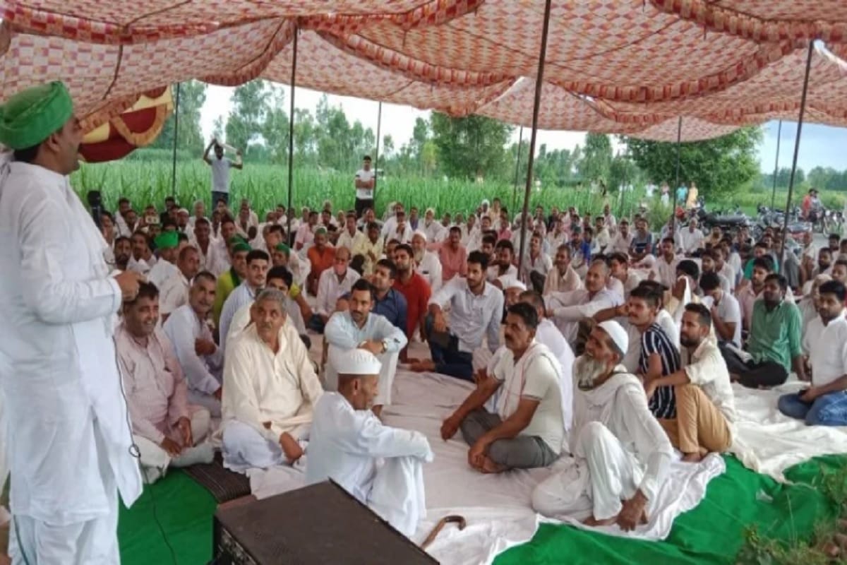 Saharanpur News: Farmers formed struggle committee in Mahapanchayat