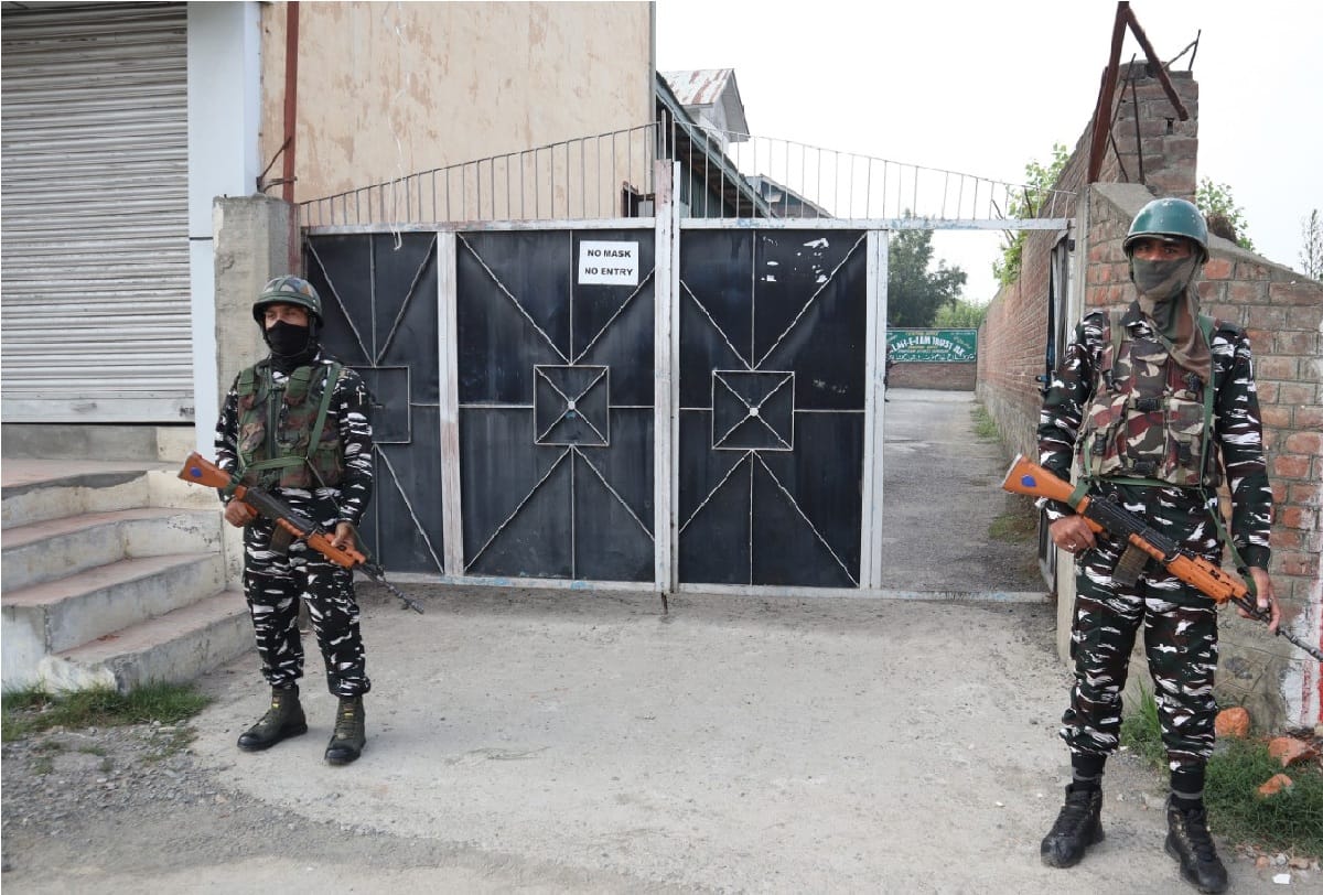 NIA conduct searches in Jammu kashmir in terror conspiracy case