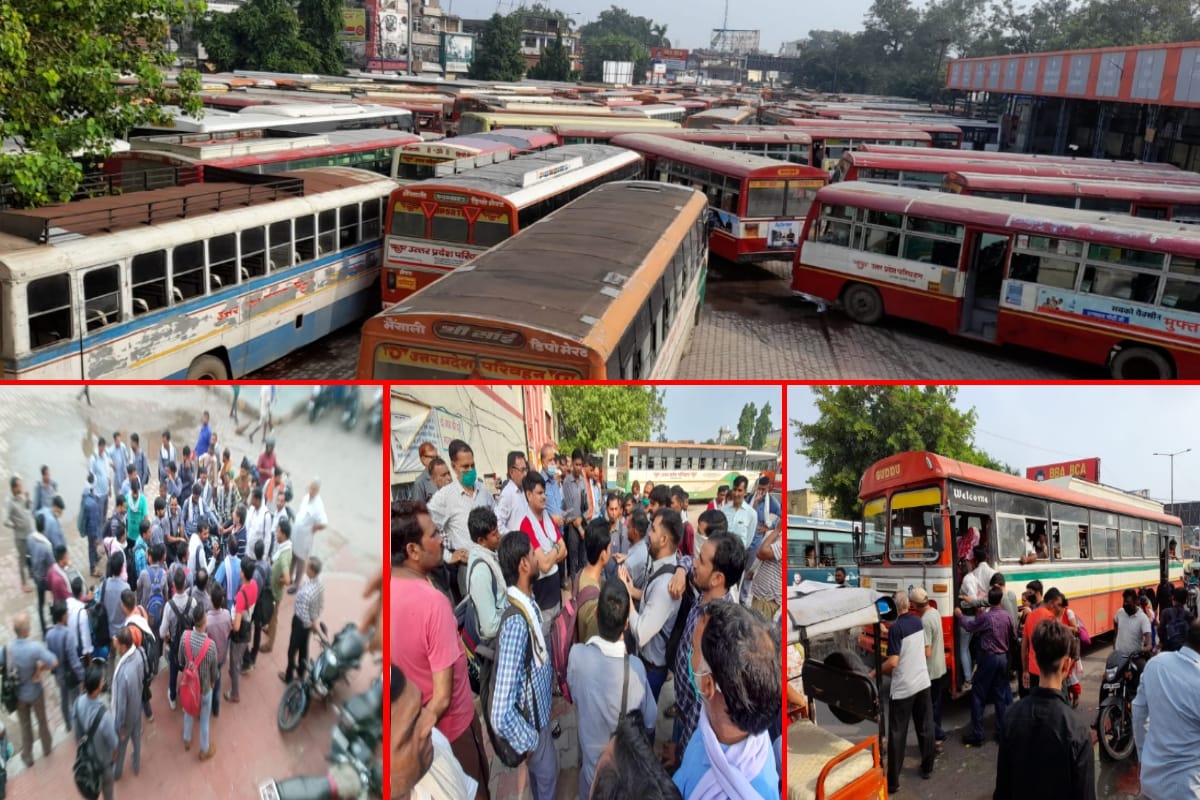 Meerut Roadways bus fare increase up to ten Rupee due to route diversion, passengers rucks