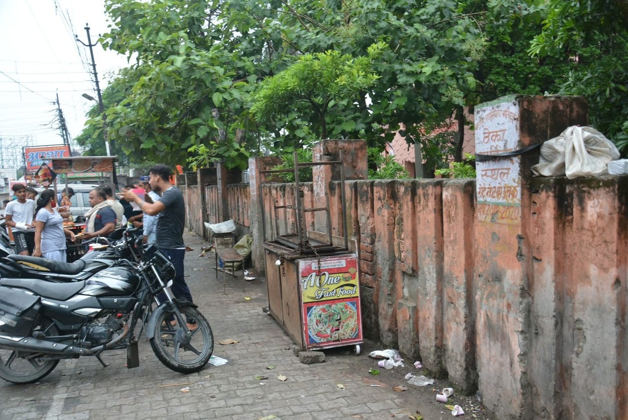 Parking lots end in Muzaffarnagar city