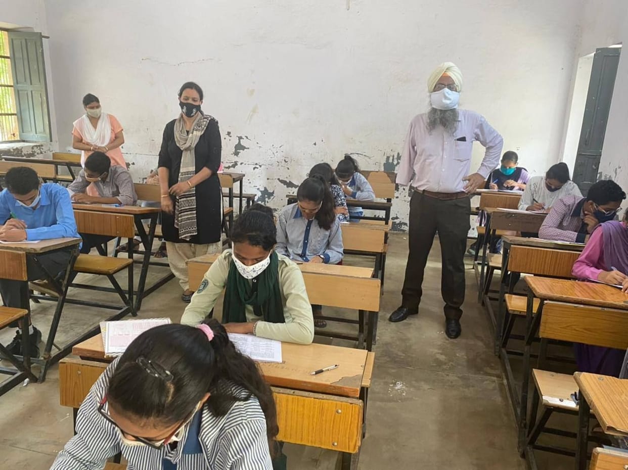 186 students gave super-100 exam