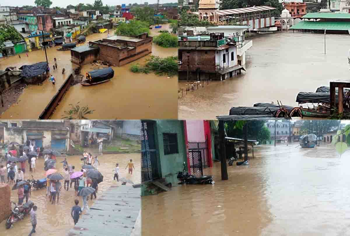 UP : Flood worsened in three districts, 607 villages in the grip