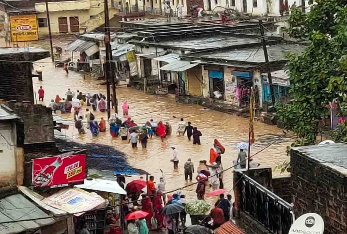 delivering relief material and medicine to the flood affected areas became a challenge