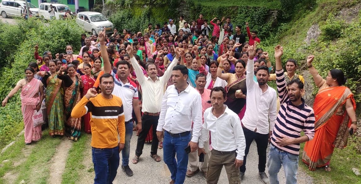 Matrishakti rallied against illegal sale of liquor