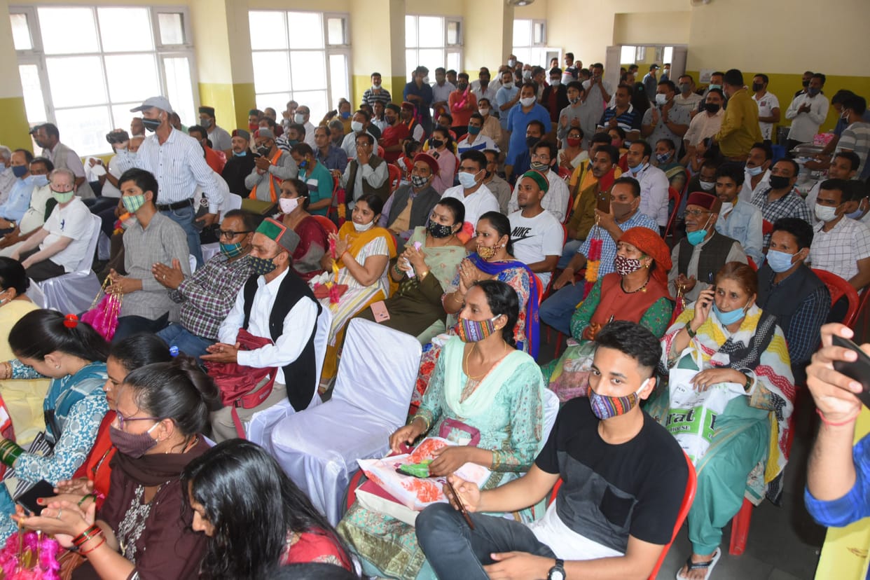 rampur news nominated counselor take oath