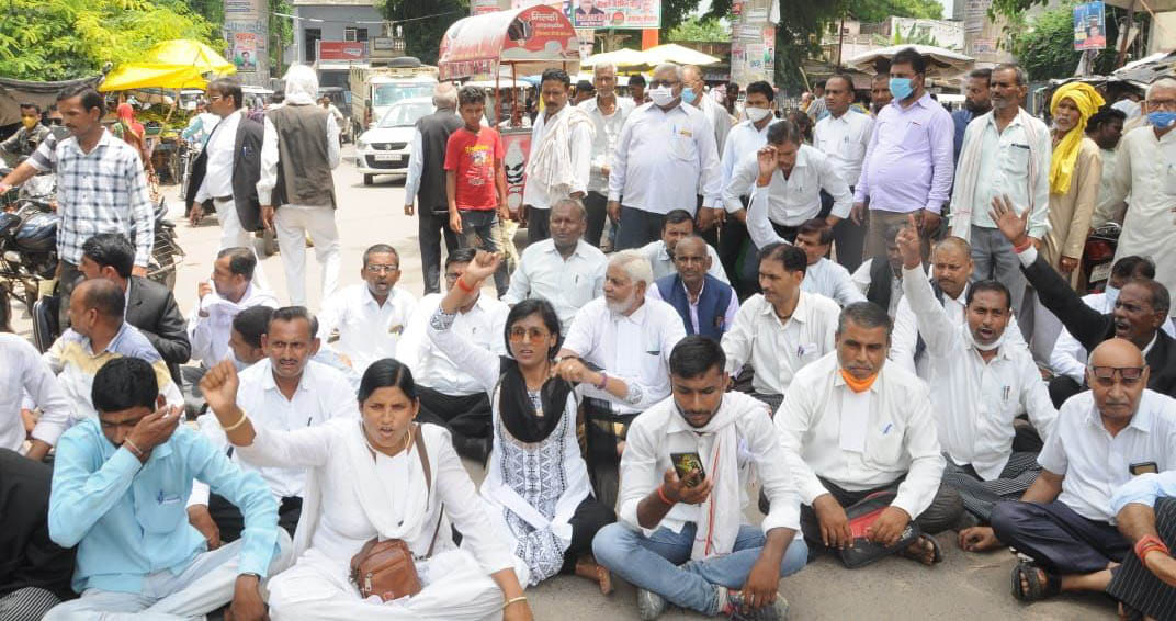 Advocates took to the streets against the inspecto