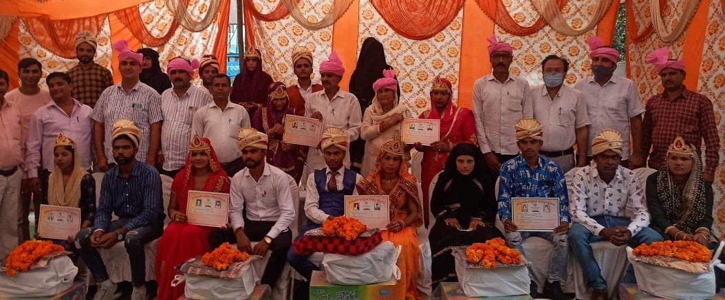 Marriage of ten couples in Chief Minister's mass marriage scheme