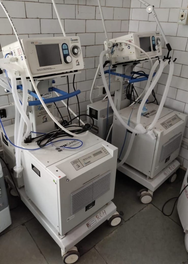 Corona third wave: State-of-the-art machines came to the medical college for Piku ward