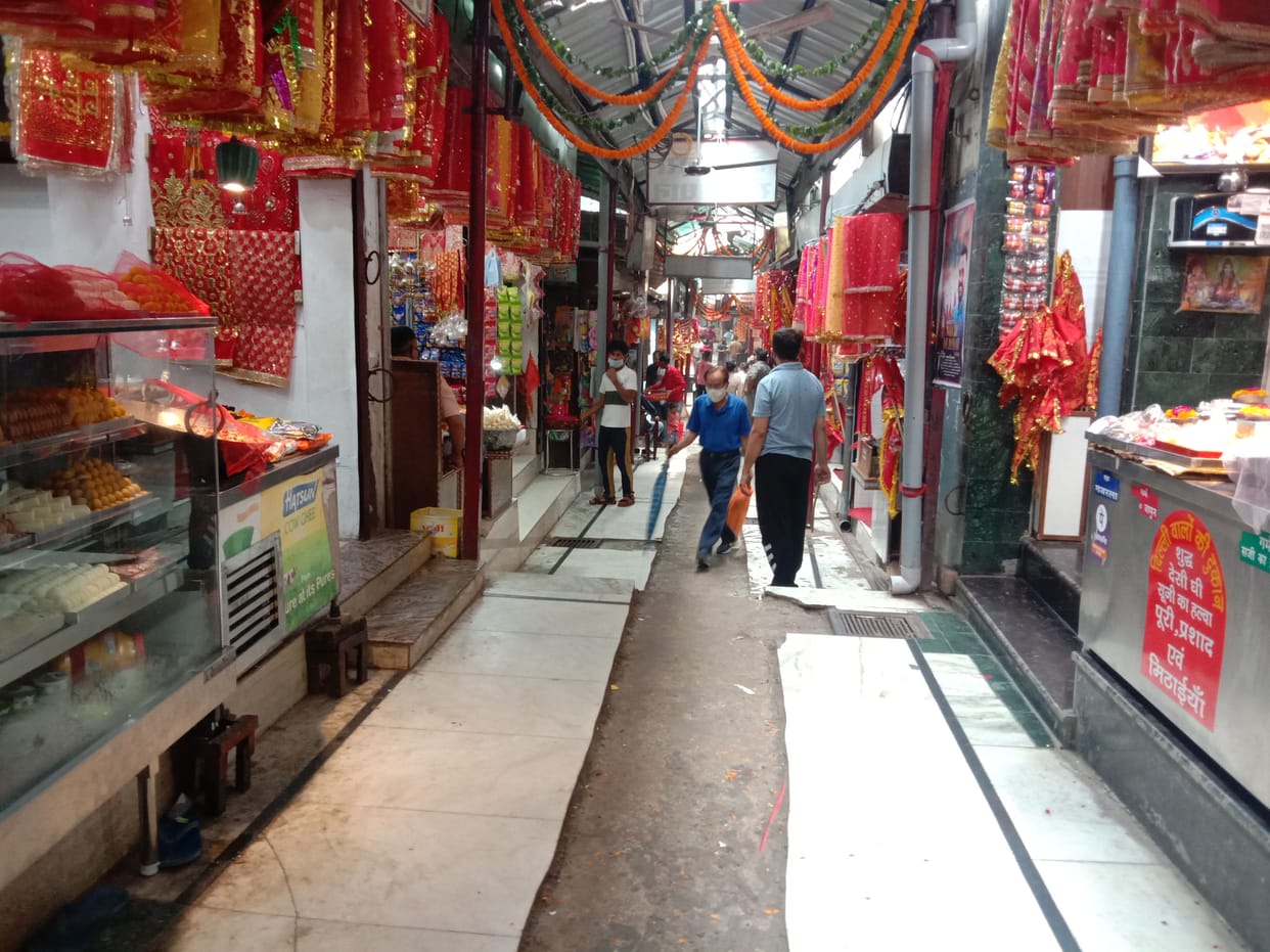 Due to the ban, less devotees reached the Shravan Ashtami fair