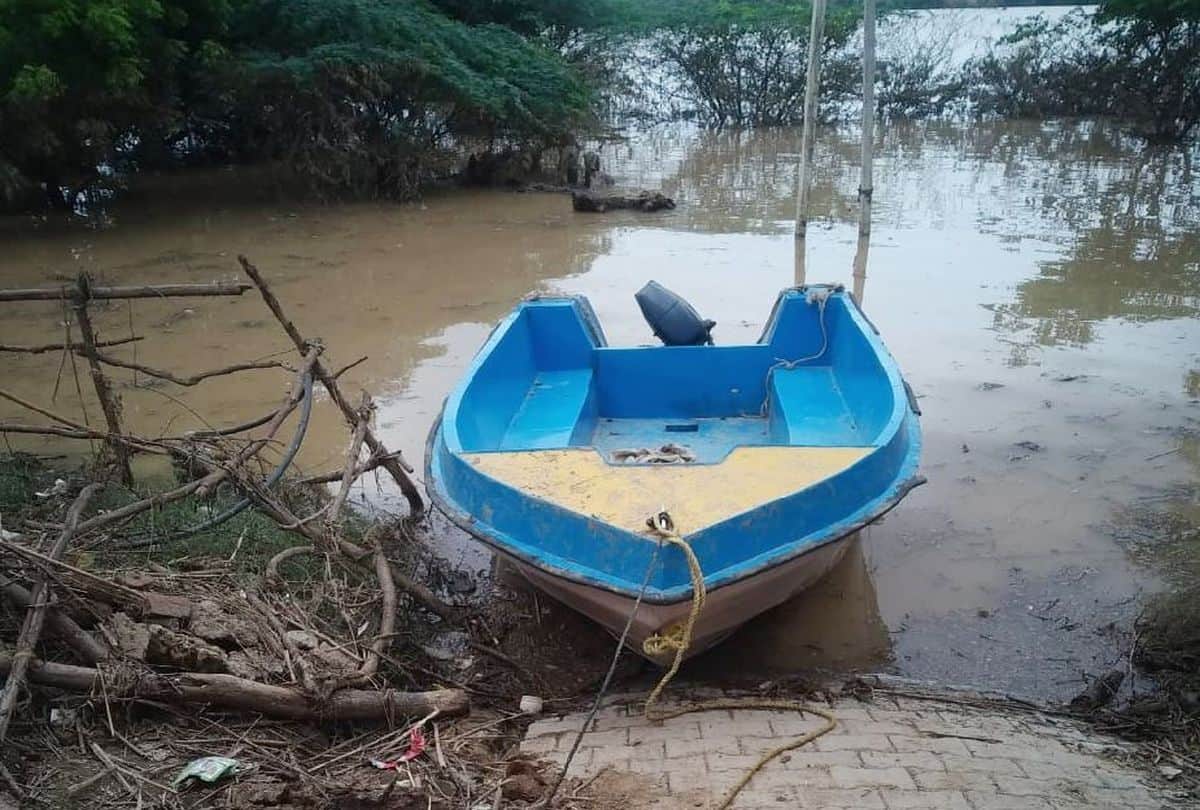 chambal river flood updates: crocodiles reached in ponds near villages in agra