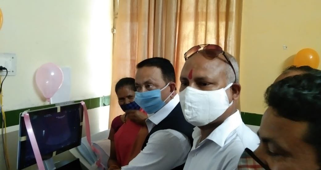 Ultrasound machine installed in CHC Bhikiasain, patients will have facilities