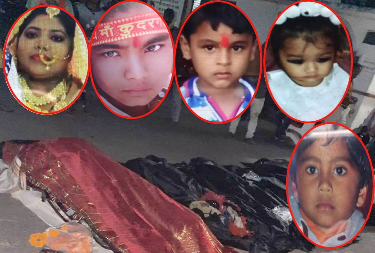 UP Big Accident News Five Members of Family From gorakhpur Died in Car Accident In Mau