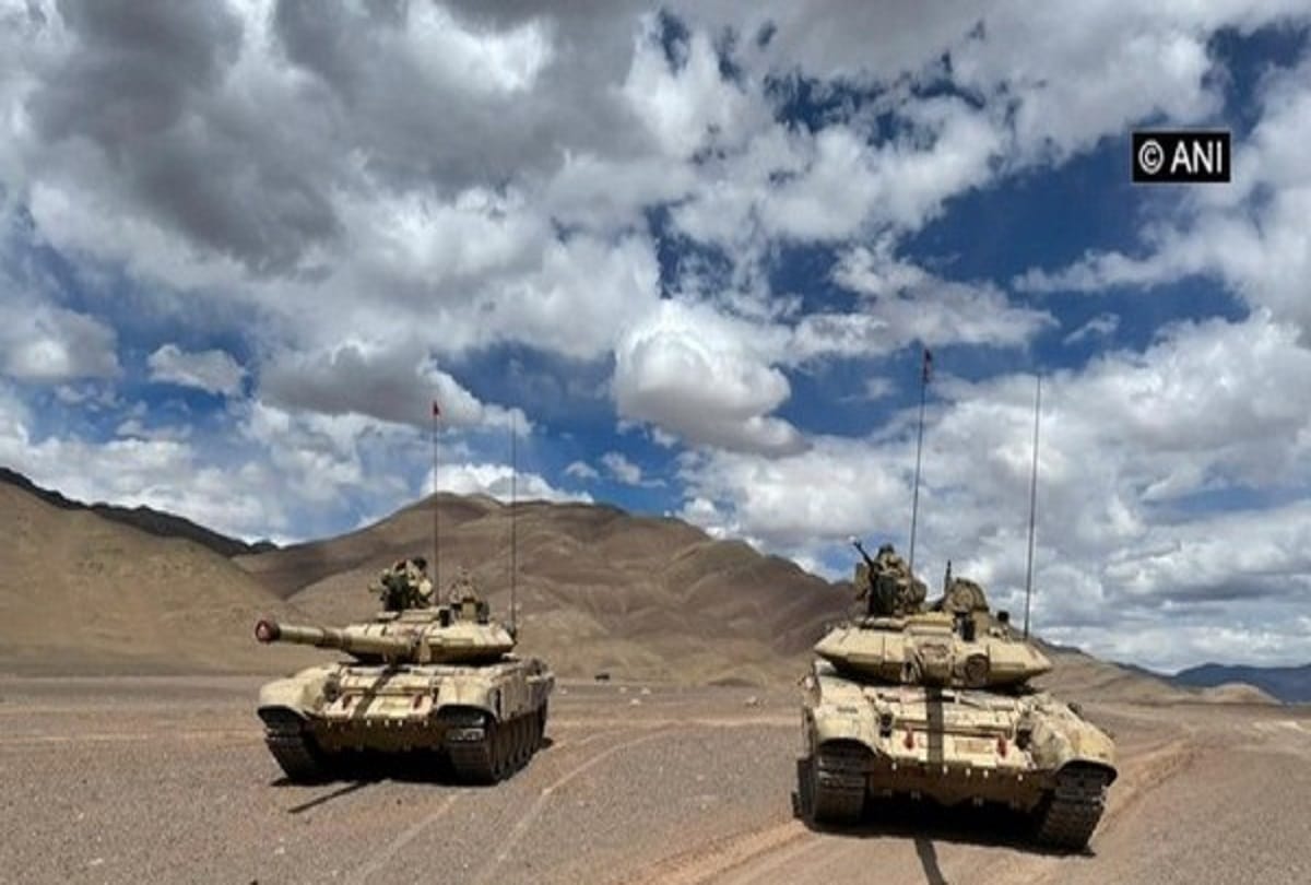 Indian Army tank regiments prepared for complete operations in high altitude areas of Eastern Ladakh