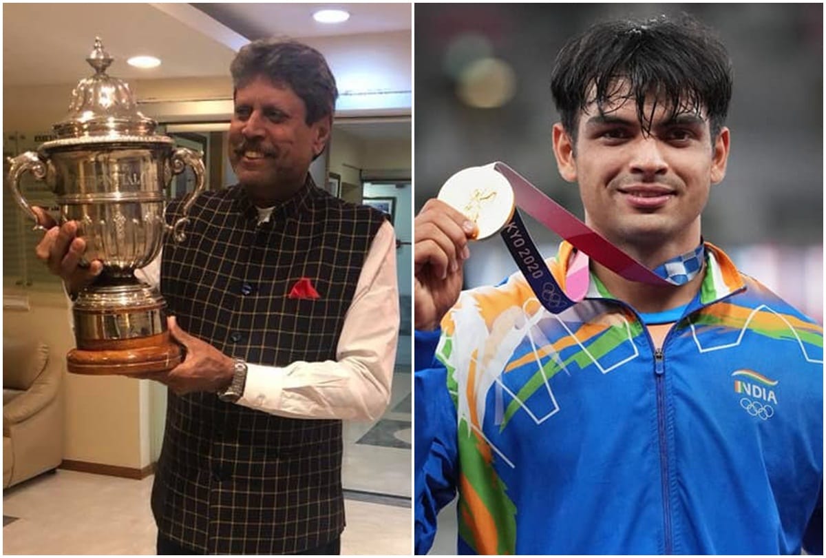 Indian legend cricketer kapil dev interview Olympic Gold medalist Neeraj chopra