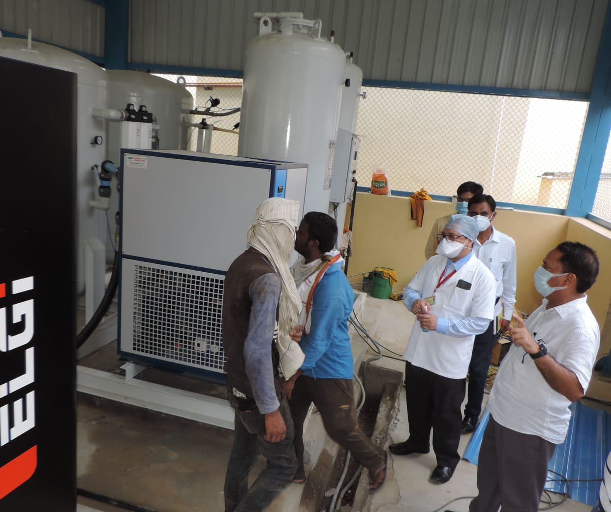 District hospital's oxygen plant will be operational tomorrow