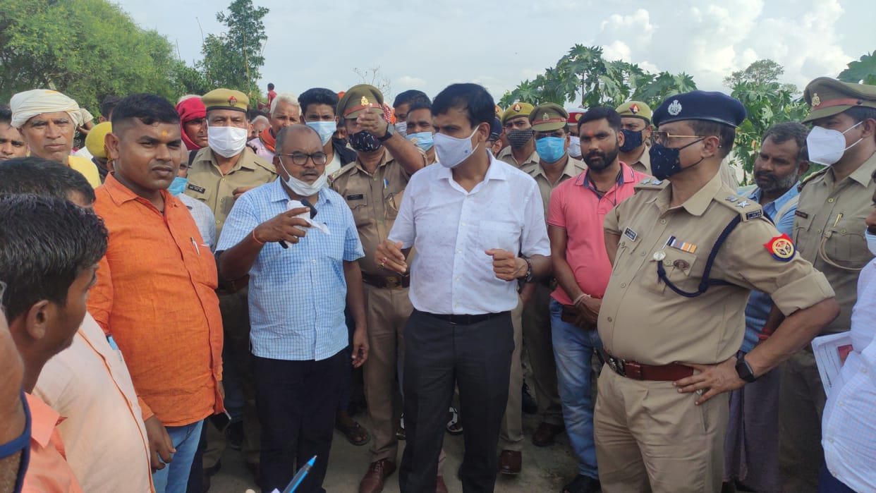 DM visited the flood affected areas