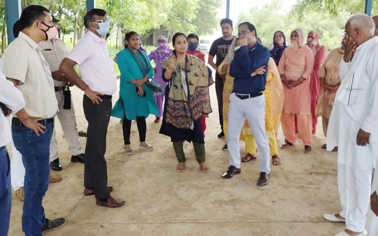 SDM inspected the Lado Ki Bagiya event site