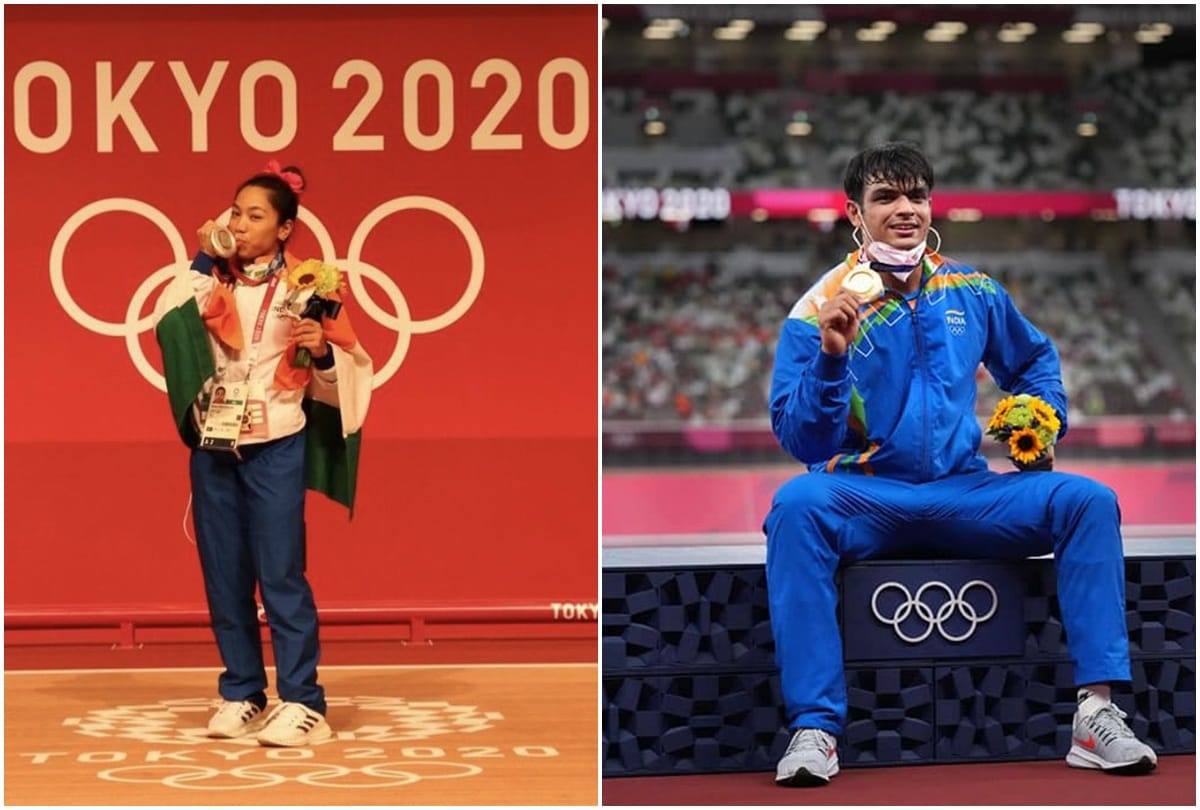 Tokyo Olympics: Historical and memorable for Indian contingent, Mirabai started with silver and Neeraj ended with Gold medal
