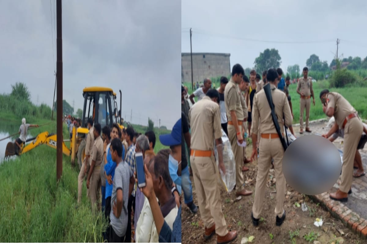 Meerut: Dead body of a young man found floating in a pond in Kharkhoda