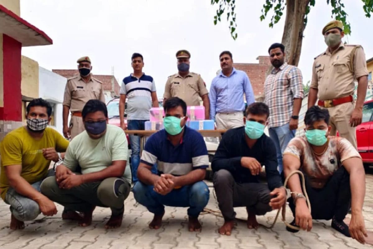 Baghpat News: Five miscreants of Pavva gang arrested for planning robbery