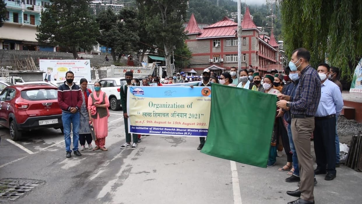 cleanness drive started in kinnaur